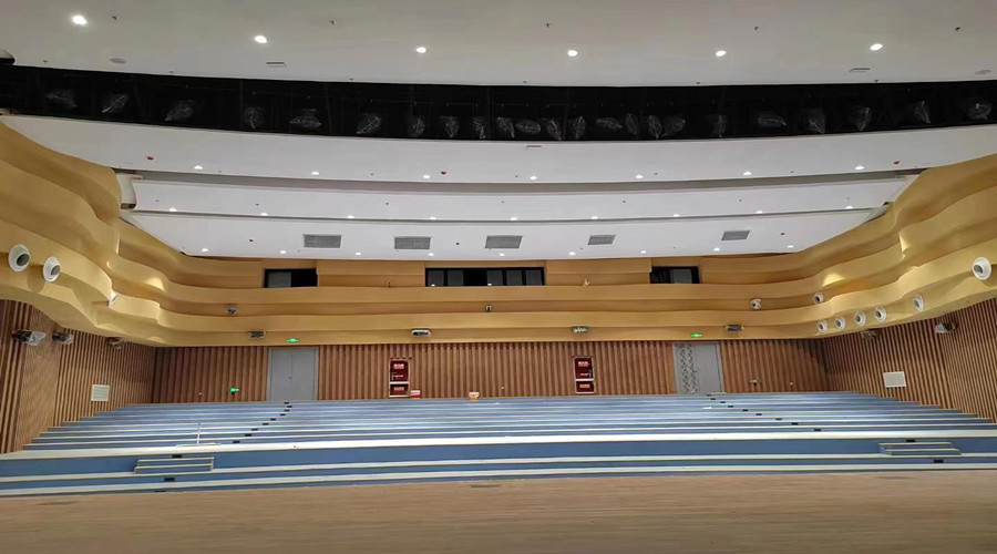 廣東飾紀(jì)上品GRG穿孔板進入江西省南昌藝術(shù)中心